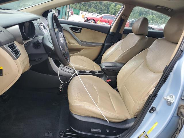  HYUNDAI ELANTRA 2013 Blue