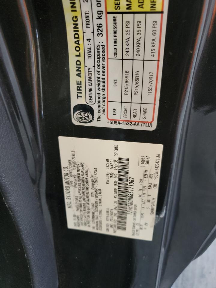 2008 Ford Mustang VIN: 1ZVHT80N885171062 Lot: 63277665