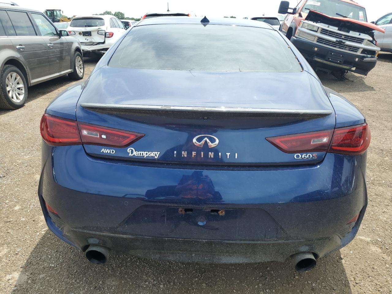 2020 Infiniti Q60 Red Sport 400 VIN: JN1FV7EL8LM460076 Lot: 64276745