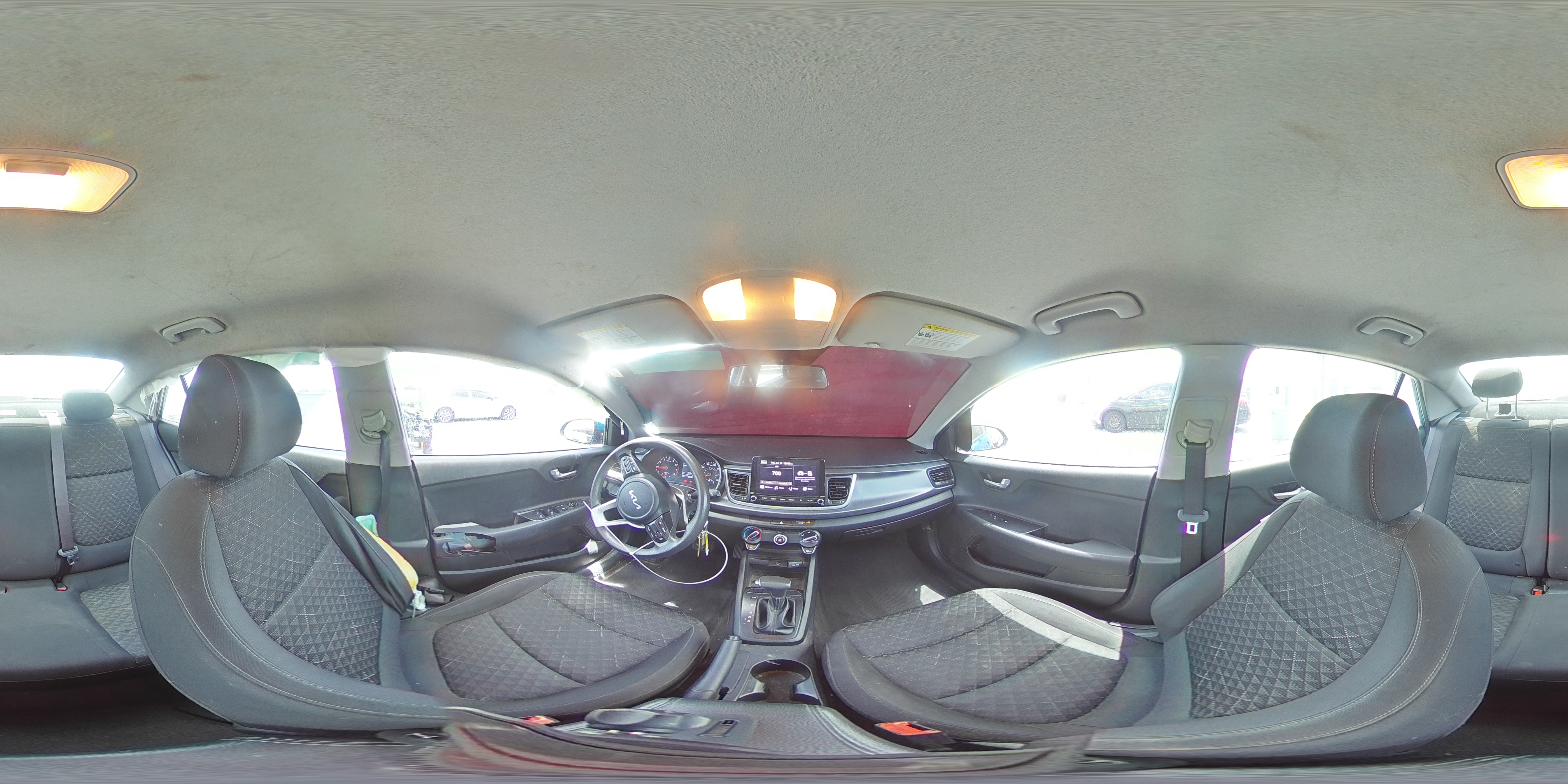 2023 Kia Rio Lx VIN: 3KPA24AD3PE613285 Lot: 64766885