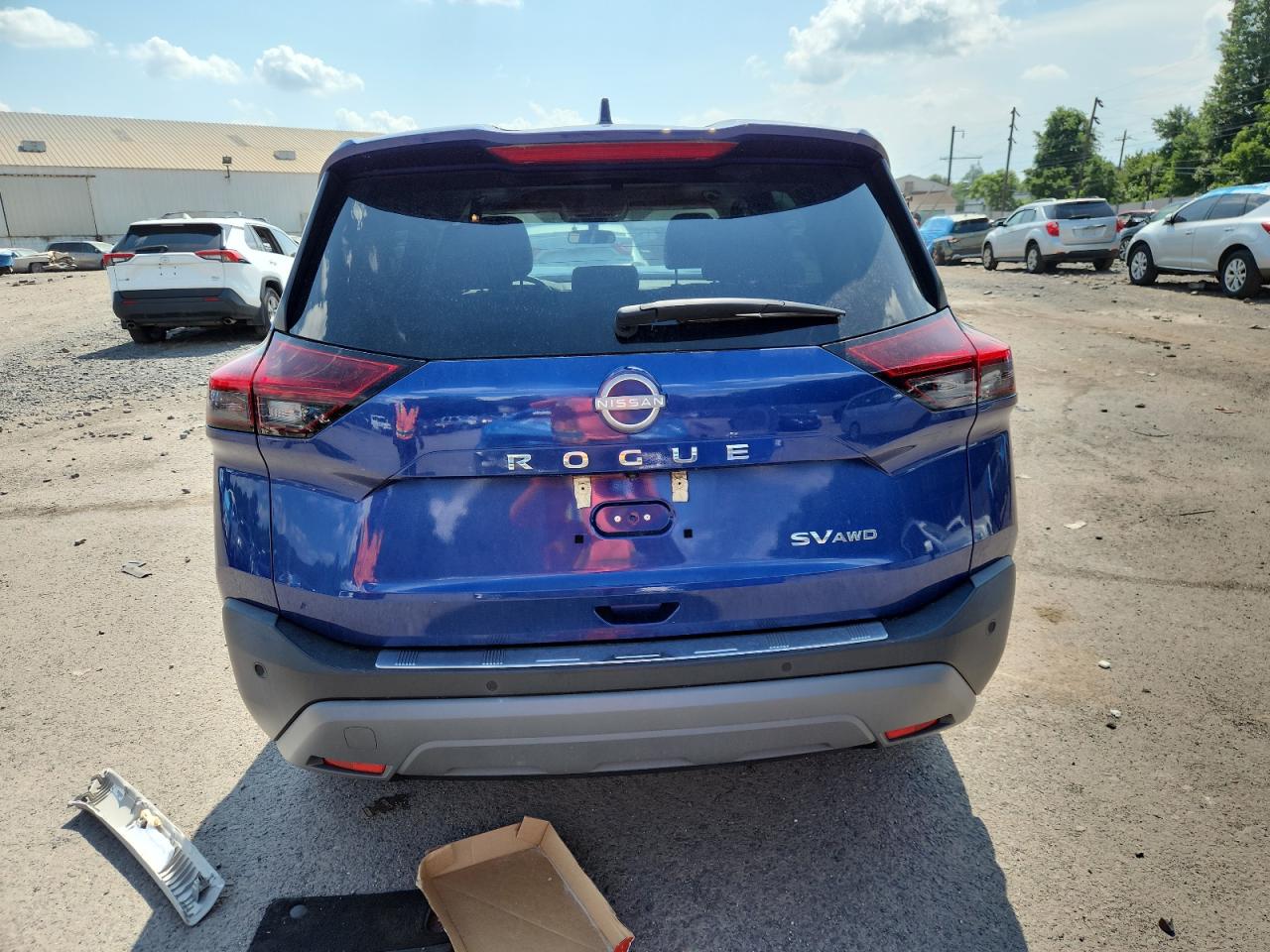 2022 Nissan Rogue Sv VIN: 5N1BT3BB2NC702256 Lot: 63512075
