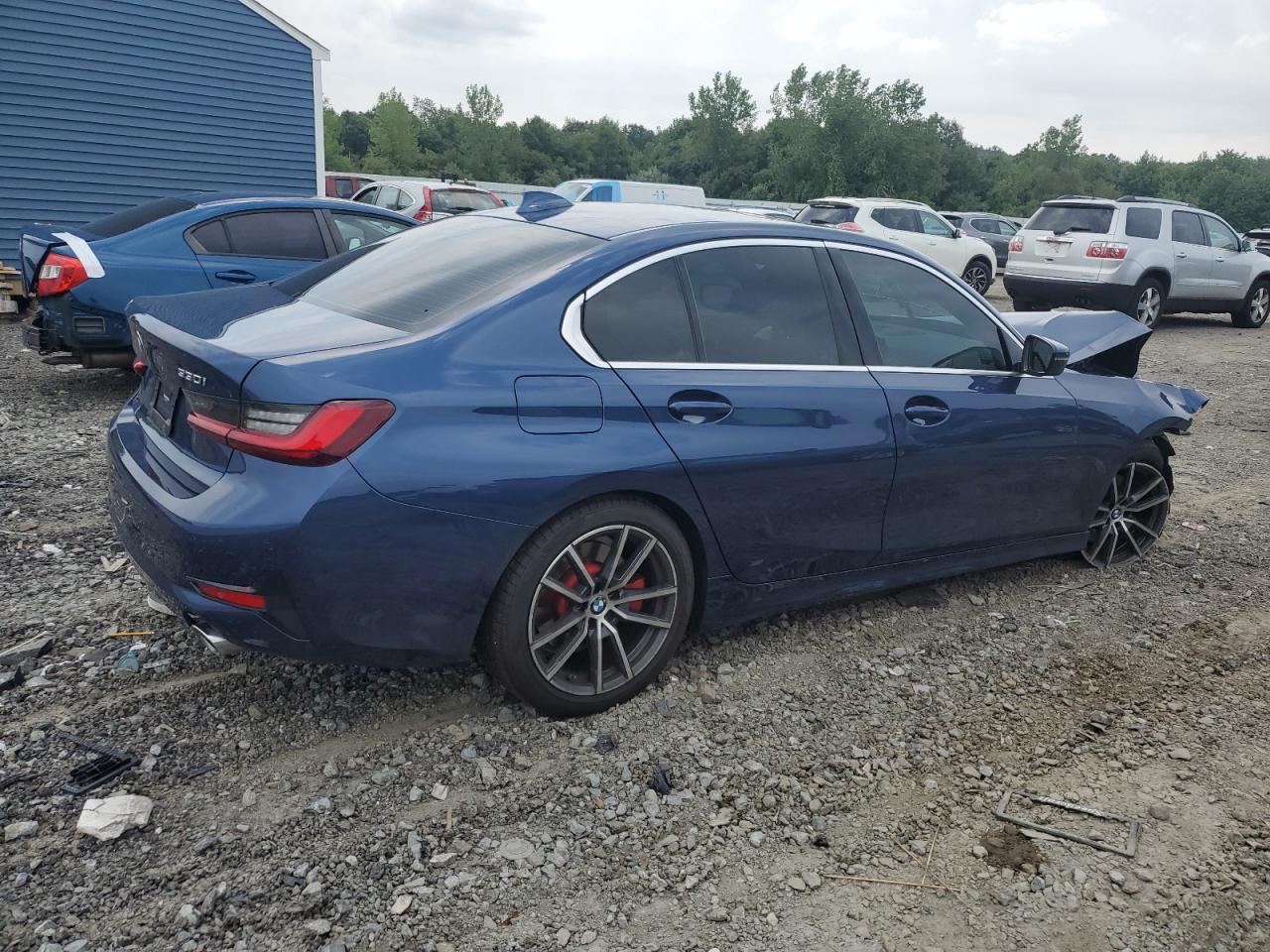 2022 BMW 330Xi blue null gas 3MW5R7J07N8C58710 photo #4