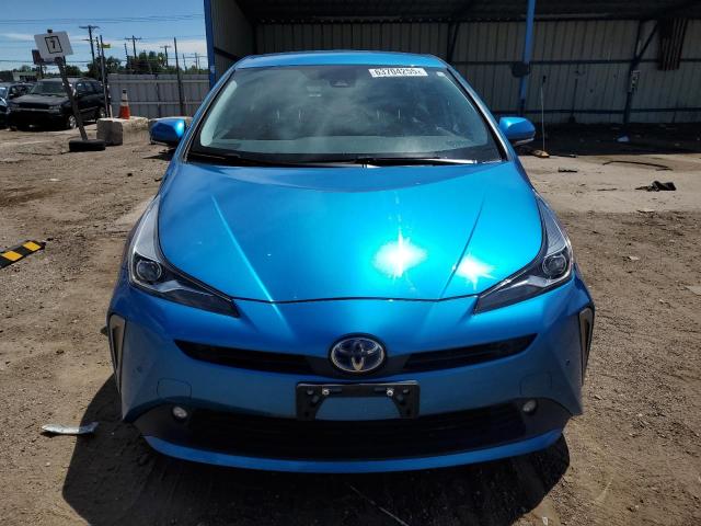  TOYOTA PRIUS 2021 Blue