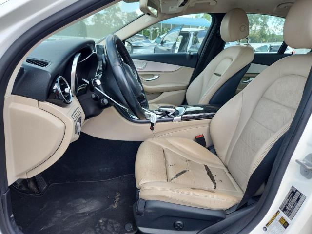 Sedans MERCEDES-BENZ C-CLASS 2015 Biały