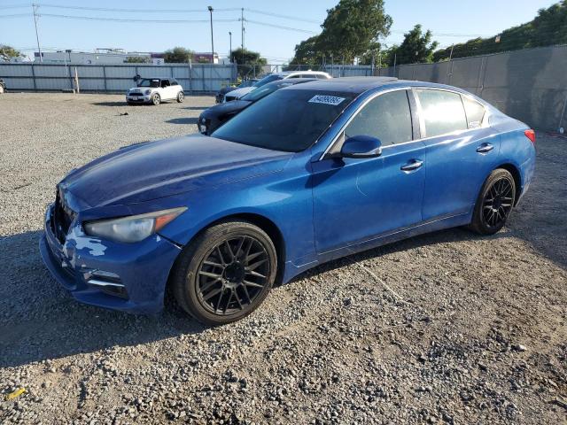  INFINITI Q50 2016 Granatowy