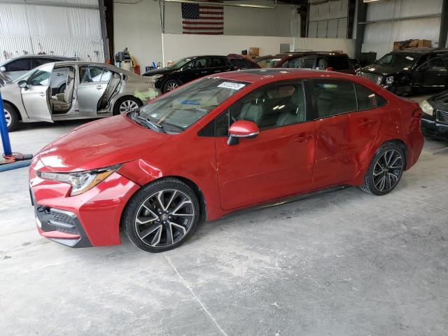  TOYOTA COROLLA 2020 Czerwony