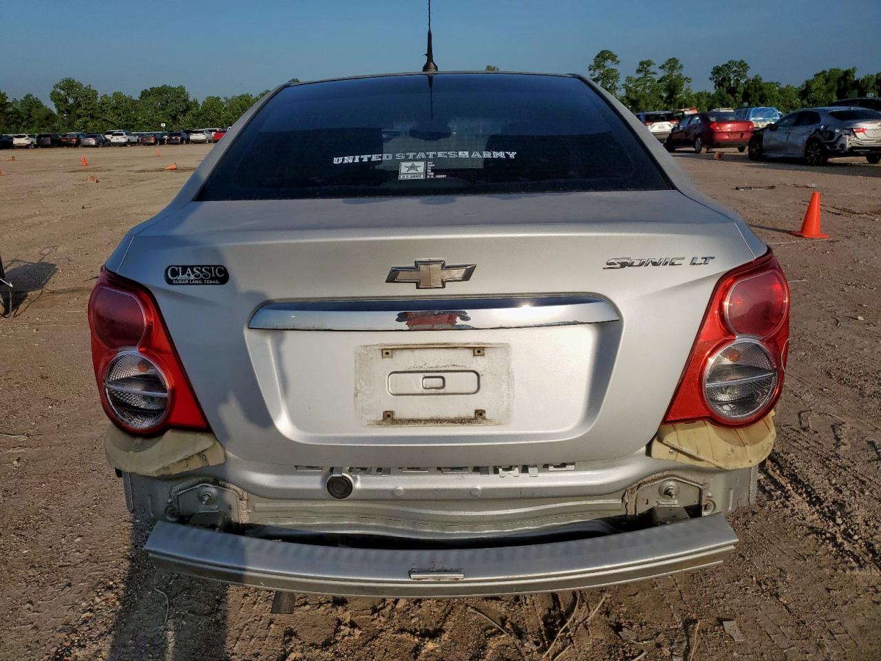 2013 Chevrolet Sonic Lt VIN: 1G1JC5SH2D4110728 Lot: 63996625