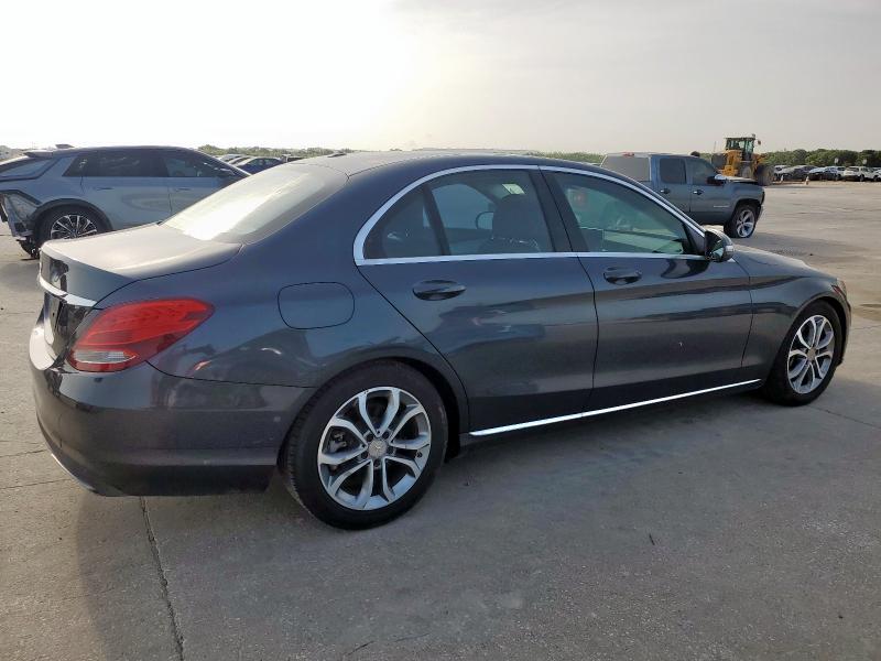 Sedans MERCEDES-BENZ C-CLASS 2015 Szary
