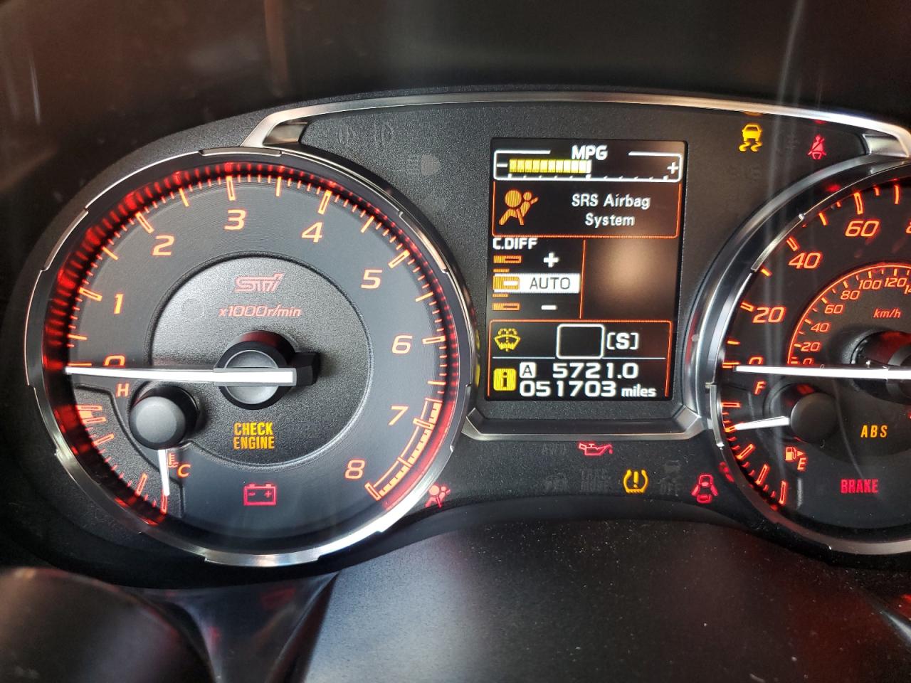 2017 Subaru Wrx Sti VIN: JF1VA2M60H9829757 Lot: 65420935