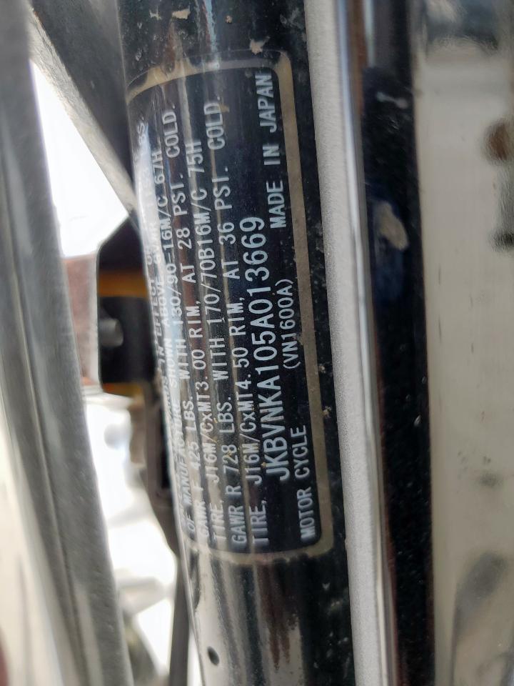 jkbvnka105a013669 JKBVNKA105A013669 2005 Kawasaki Vn1600 A1