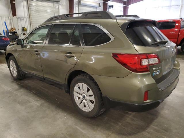  SUBARU OUTBACK 2015 Green