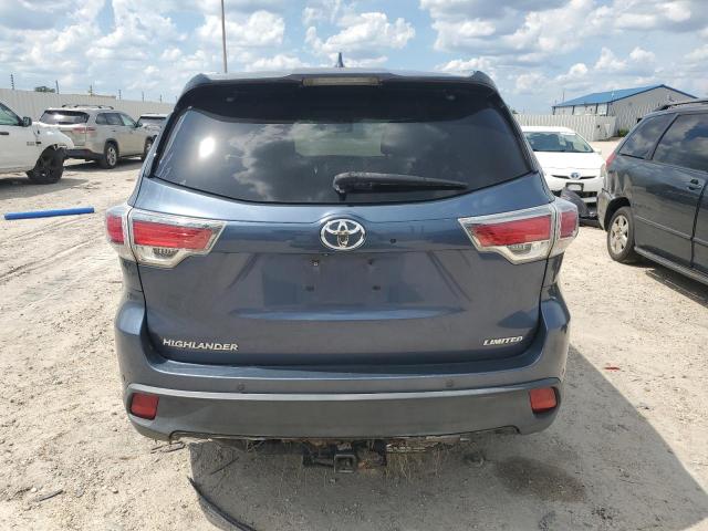  TOYOTA HIGHLANDER 2014 Granatowy