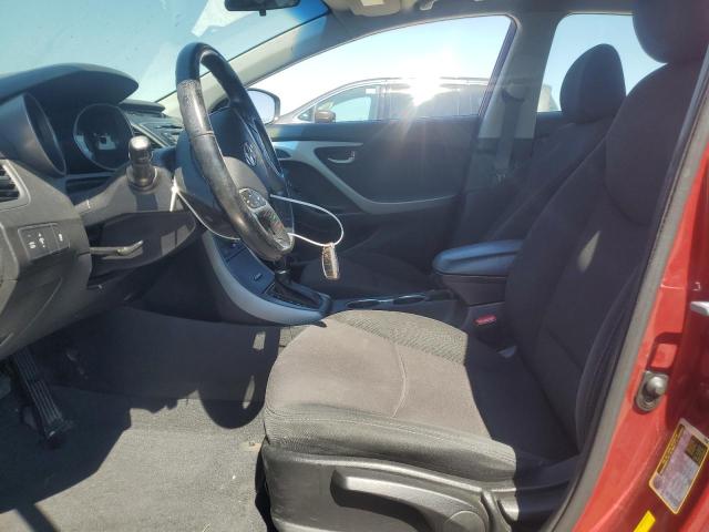  HYUNDAI ELANTRA 2016 Red