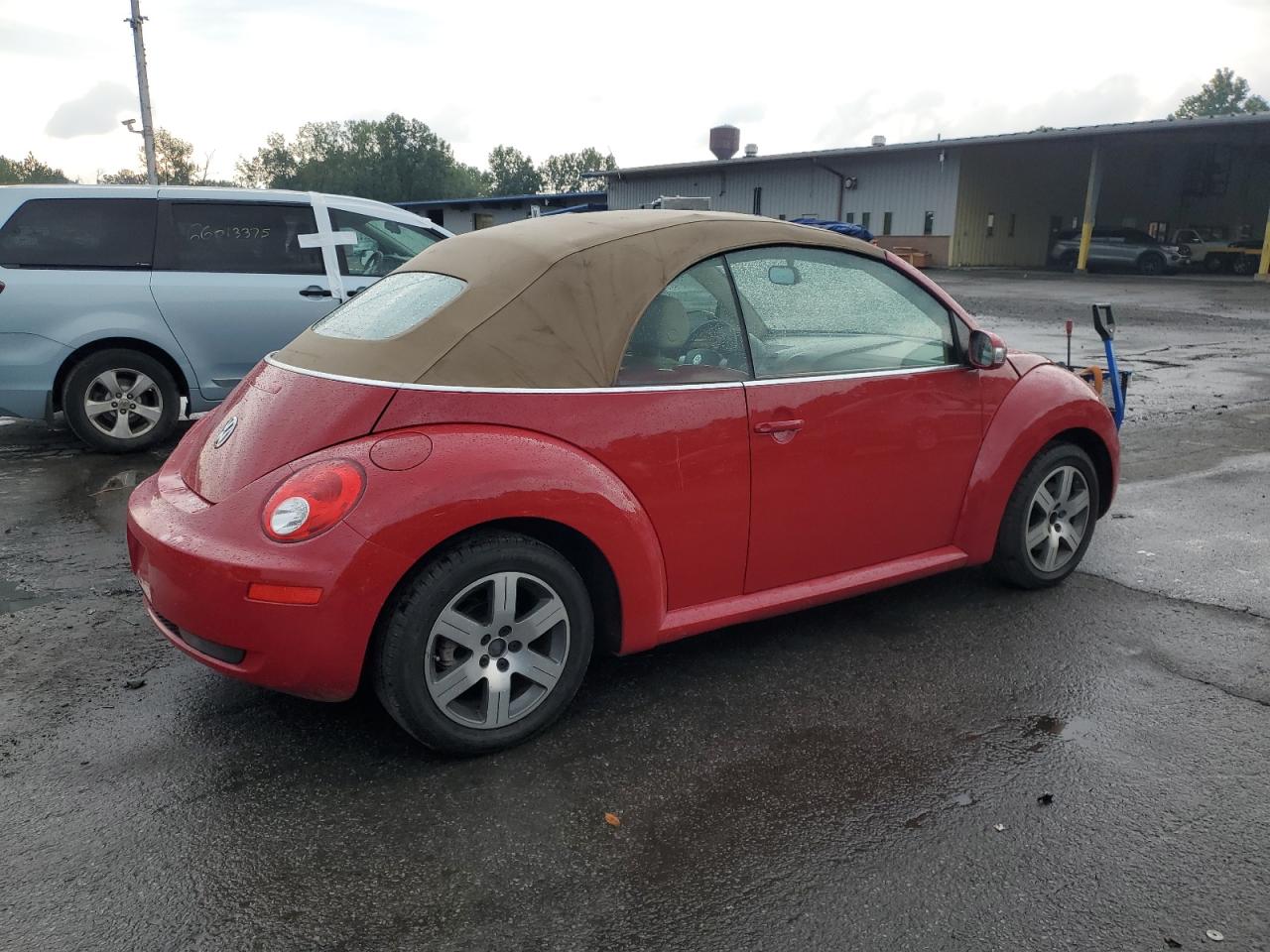 2006 Volkswagen New Beetle Convertible Option Package 1 red null gas 3VWRF31Y86M306233 photo #4