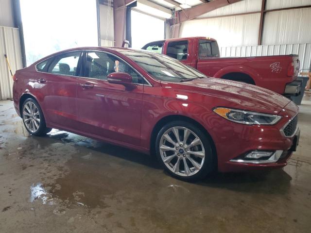  FORD FUSION 2017 Czerwony