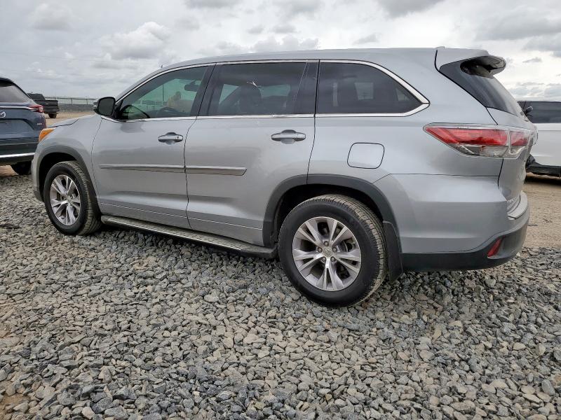 Parquets TOYOTA HIGHLANDER 2015 Srebrny