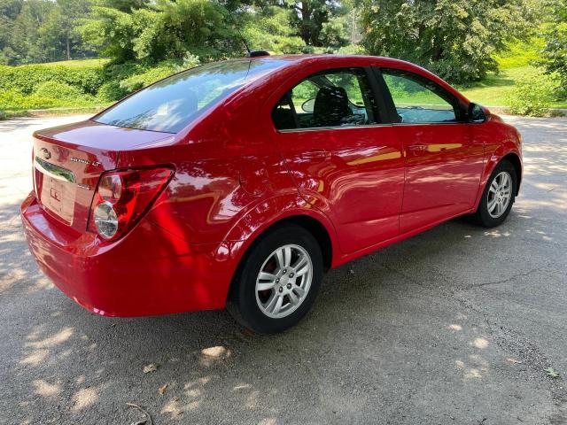 Sedans CHEVROLET SONIC 2016 Czerwony