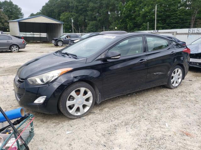 Sedans HYUNDAI ELANTRA 2013 Czarny