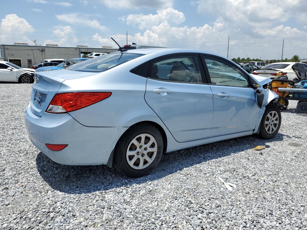 2012 Hyundai Accent Gls VIN: KMHCT4AE7CU189728 Lot: 66462685