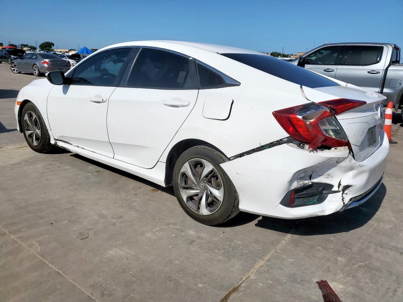 2019 Honda Civic Lx VIN: 19XFC2F61KE044480 Lot: 65413435