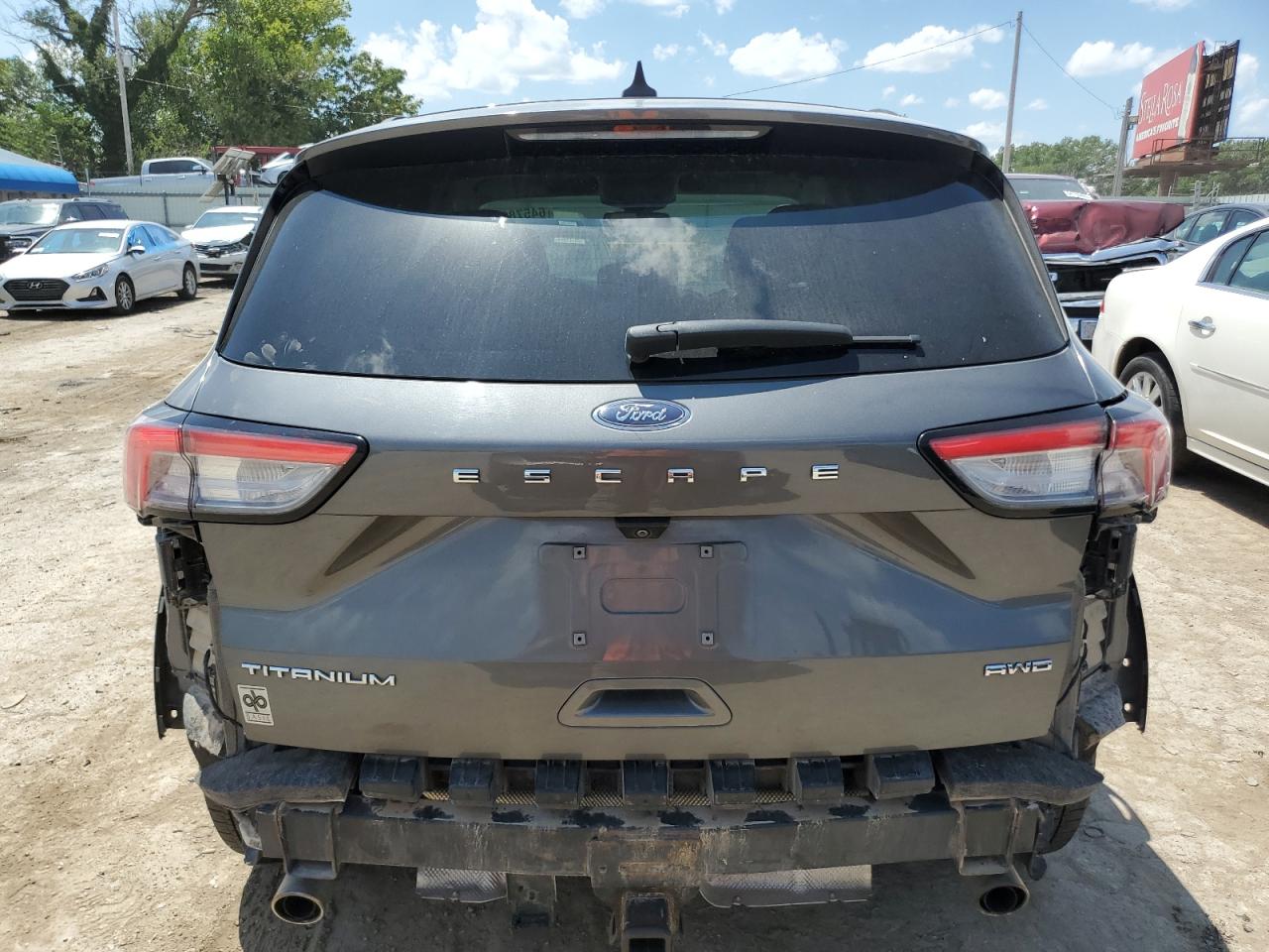 2021 Ford Escape Titanium VIN: 1FMCU9J97MUA02745 Lot: 64578275