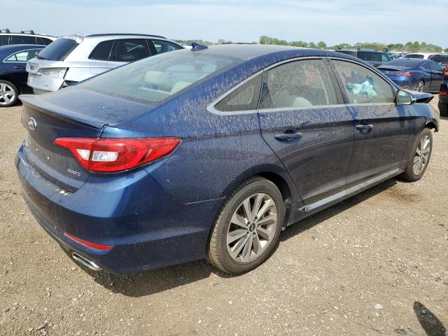  HYUNDAI SONATA 2016 Granatowy