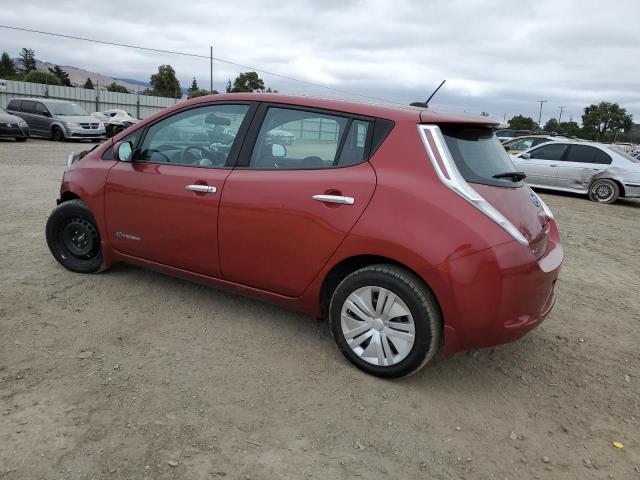  NISSAN LEAF 2015 Maroon