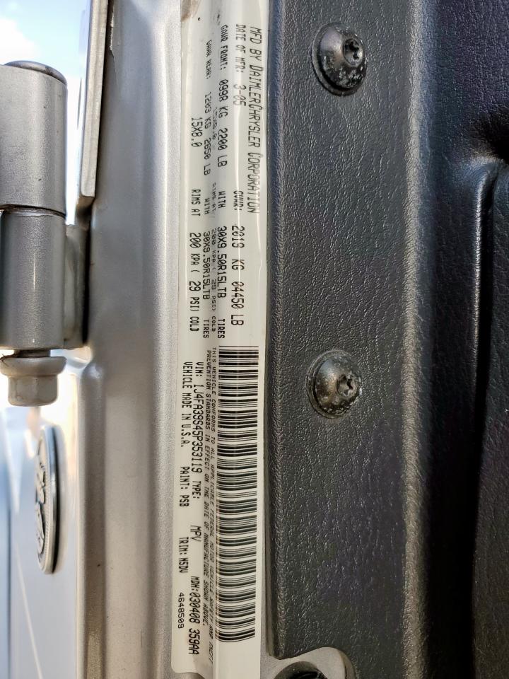 2005 Jeep Wrangler X VIN: 1J4FA39S45P353119 Lot: 64206825