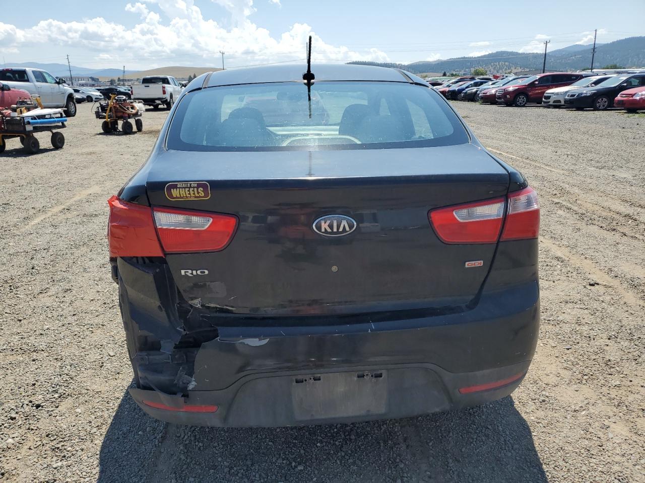 2013 Kia Rio Lx VIN: KNADM4A33D6255103 Lot: 66919995