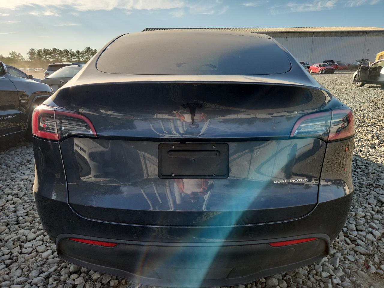 2021 Tesla Model Y VIN: 5YJYGDEEXMF140607 Lot: 65270685