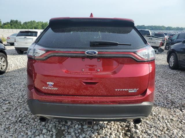  FORD EDGE 2017 Red