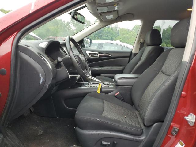 NISSAN PATHFINDER 2018 Czerwony