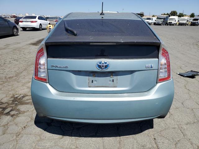  TOYOTA PRIUS 2012 Turquoise
