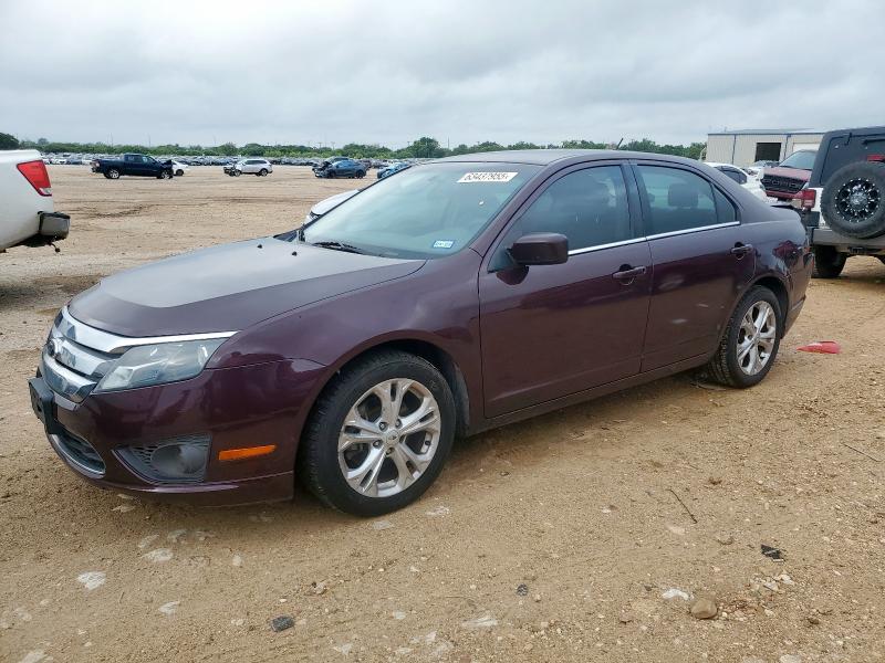 Sedans FORD FUSION 2012 Burgundy