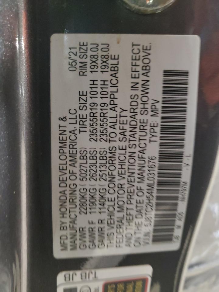 5j8tc2h54ml031676 5J8TC2H54ML031676 2021 Acura Rdx Technology