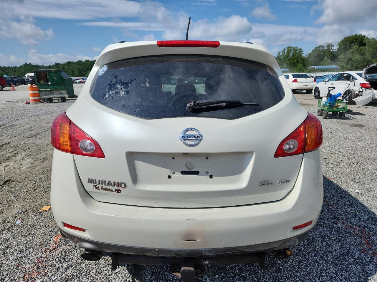 2009 Nissan Murano S VIN: JN8AZ18WX9W208037 Lot: 64664325