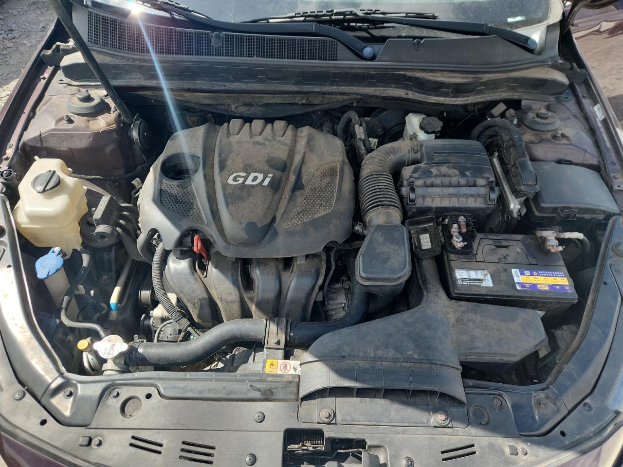 2013 Kia Optima Lx VIN: 5XXGM4A76DG123974 Lot: 64552175