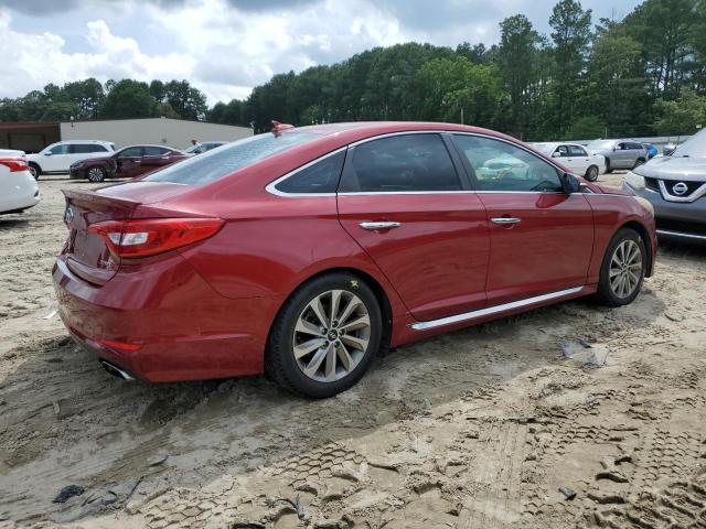 HYUNDAI SONATA 2015 Red