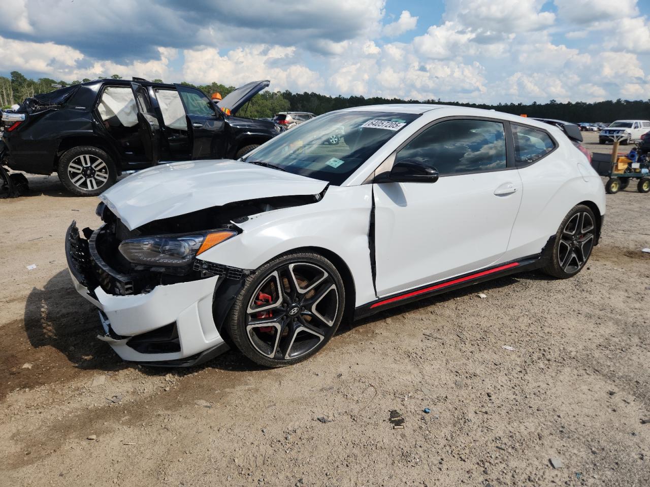 2017 Hyundai Veloster N VIN: KMHT36AH7LU004857 Lot: 64057205