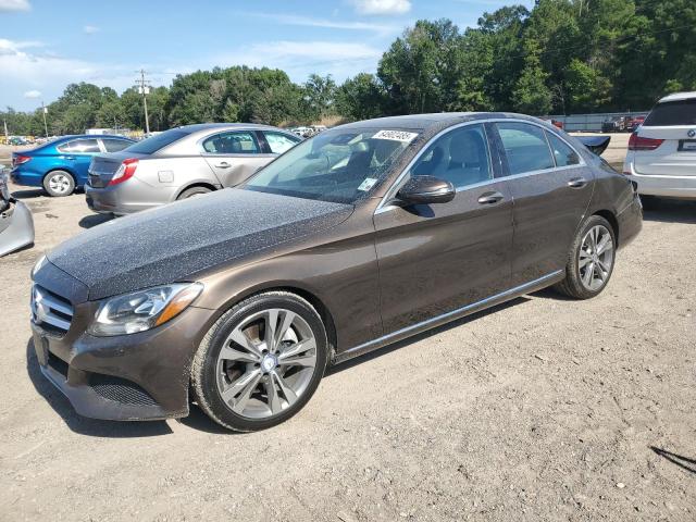  MERCEDES-BENZ C-CLASS 2017 Brown