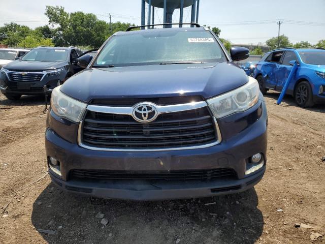  TOYOTA HIGHLANDER 2016 Granatowy