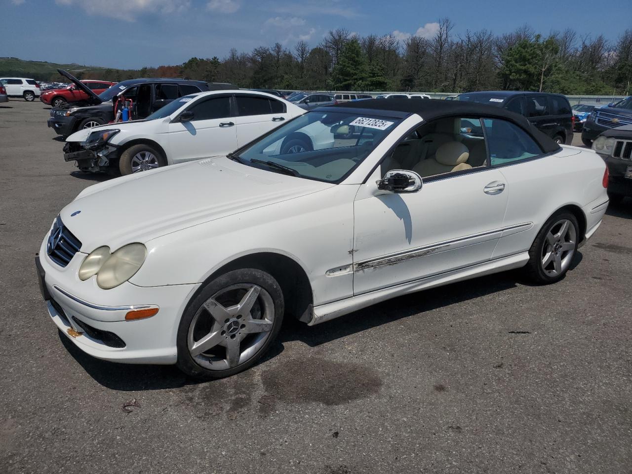 2005 Mercedes-Benz Clk 500 VIN: WDBTK75G35T037649 Lot: 66212825