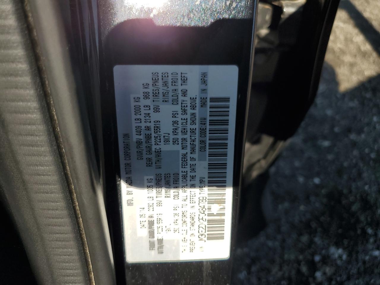 2015 Mazda Cx-5 Gt VIN: JM3KE2DY2F0484789 Lot: 64323545