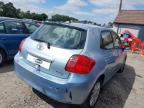 2008 TOYOTA AURIS T3 V for sale at Copart WOLVERHAMPTON
