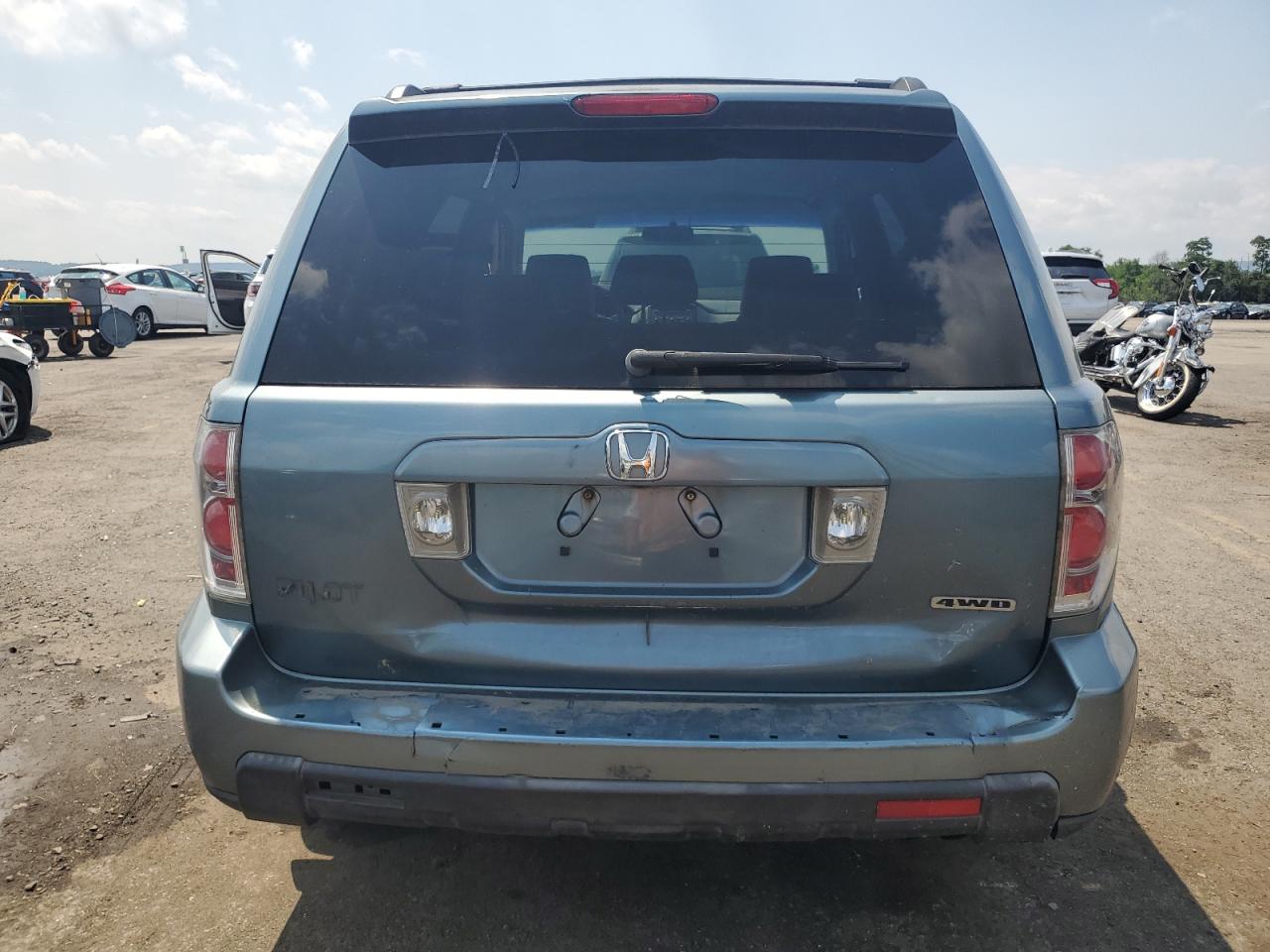 2006 Honda Pilot Ex VIN: 2HKYF18466H531004 Lot: 65047685