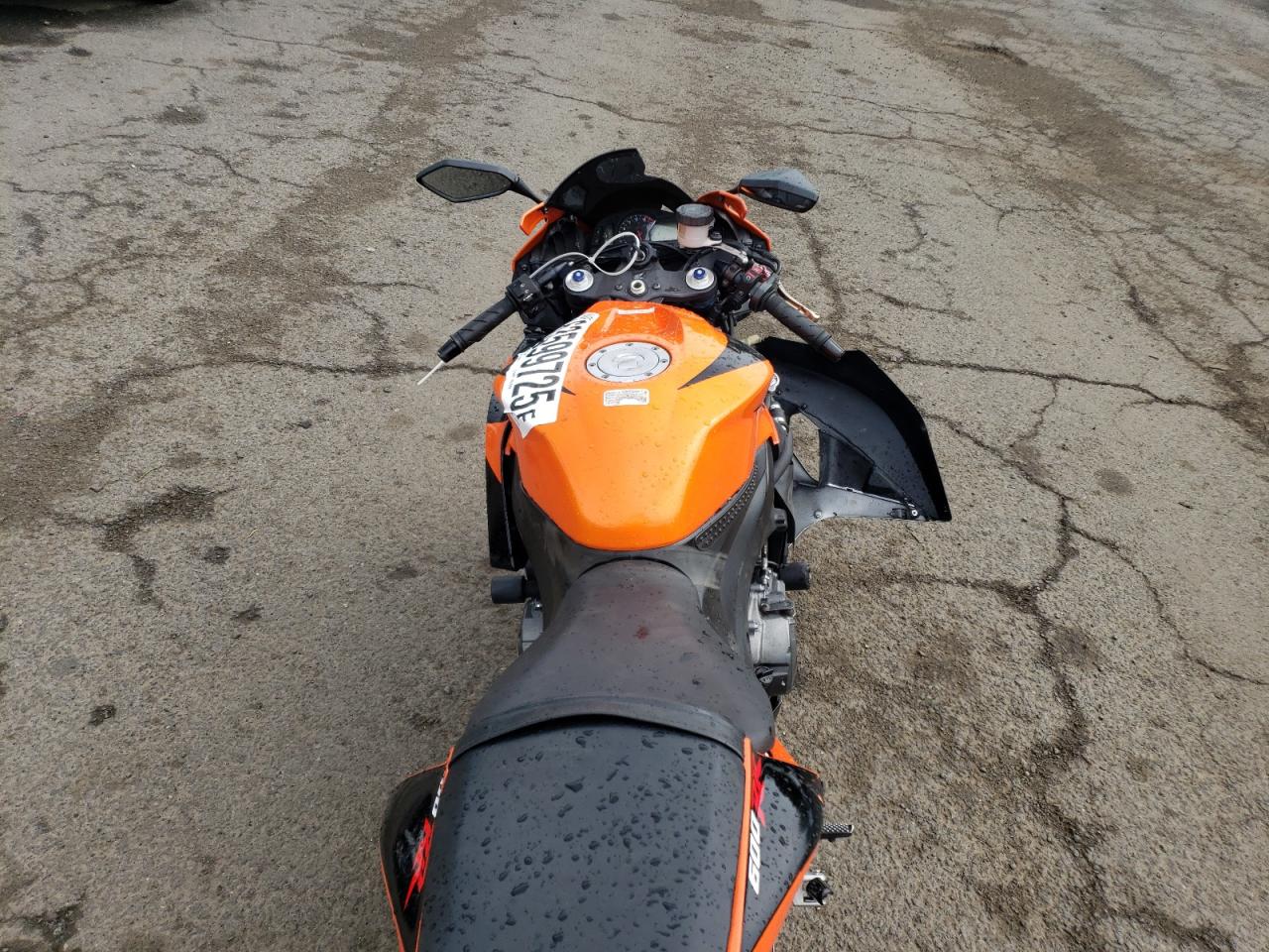 2008 Honda Cbr600 Rr VIN: JH2PC40098M104107 Lot: 63599725