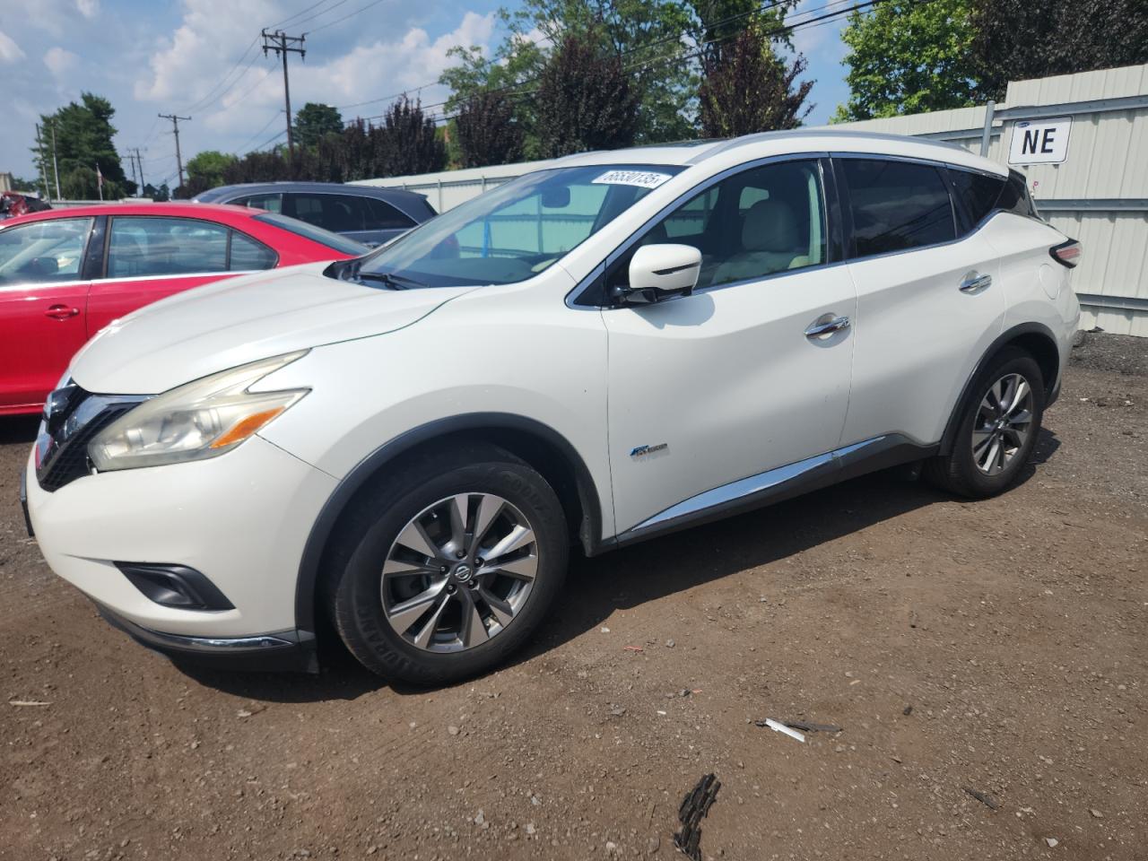 2016 Nissan Murano Sl Hev VIN: 5N1CZ2MG2GN152411 Lot: 66530135
