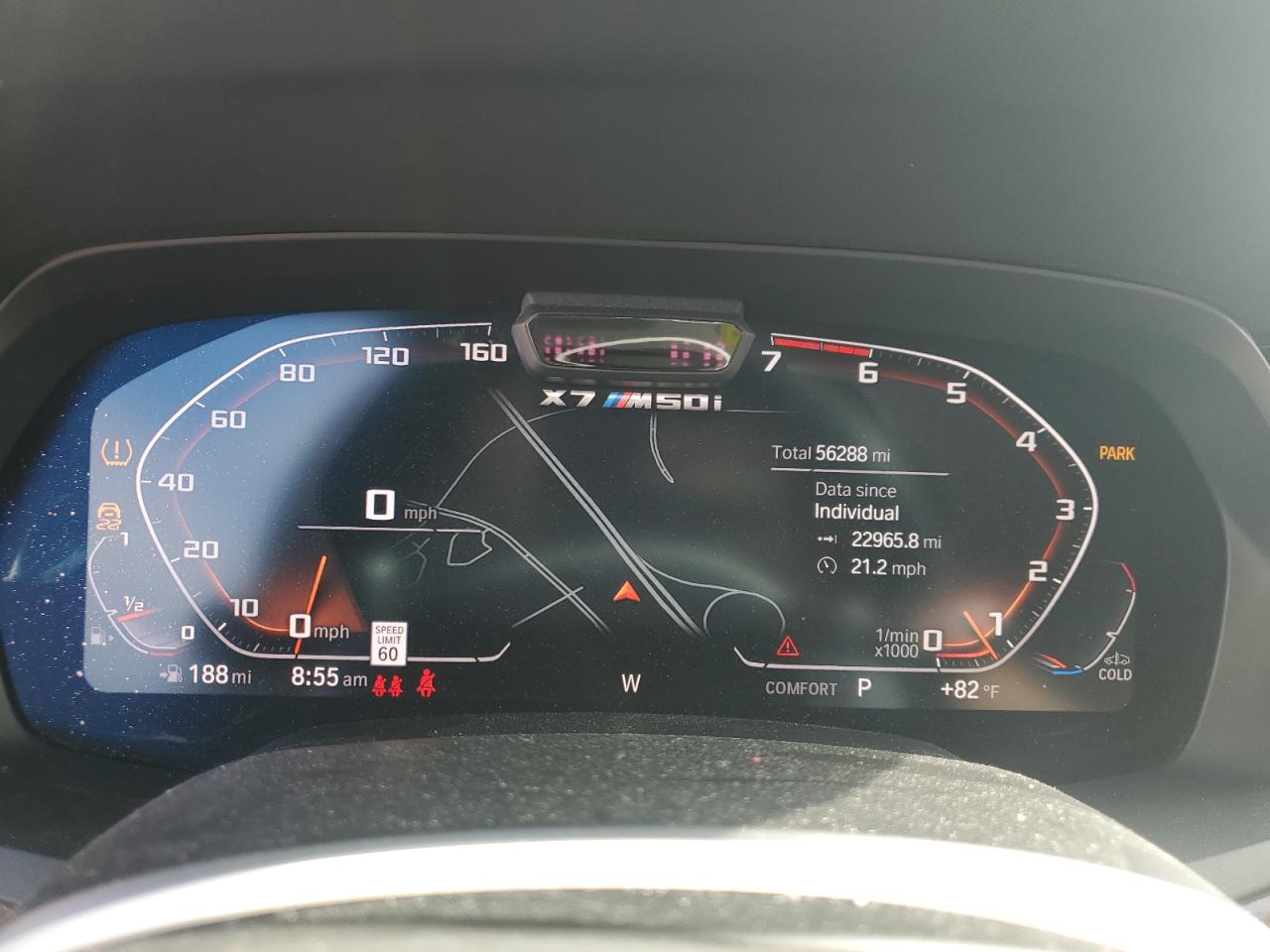 2020 BMW X7 M50I VIN: 5UXCX6C06LLE35777 Lot: 63562765