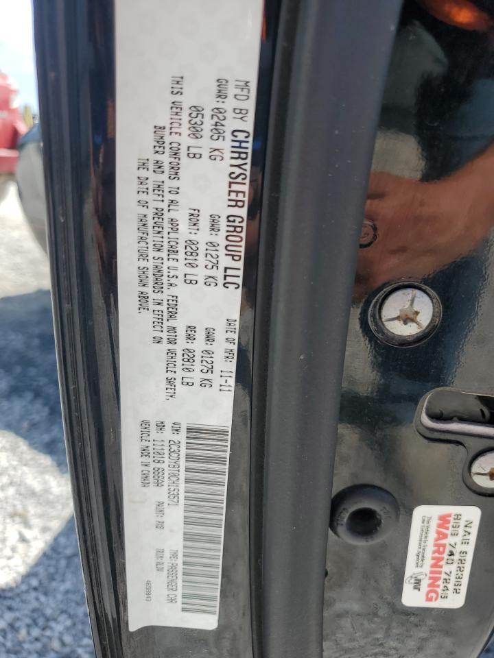 2012 Dodge Challenger R/T VIN: 2C3CDYBT0CH153571 Lot: 63627345