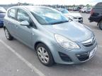 2012 VAUXHALL CORSA EXCL for sale at Copart CHESTER